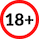 18 Plus Age Restriction Icon