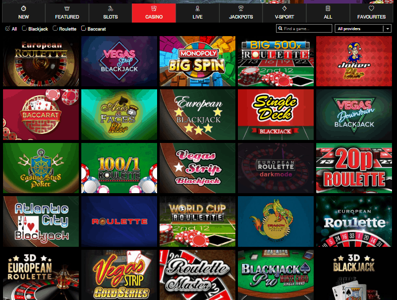 Big World Casino game