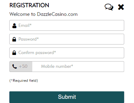 Dazzle Casino Registration image Dazzle Casino Registration image