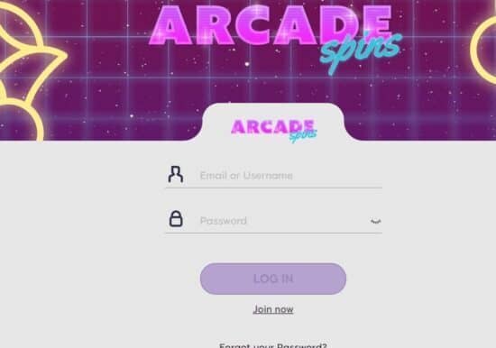 arcade spins log in arcade spins log in