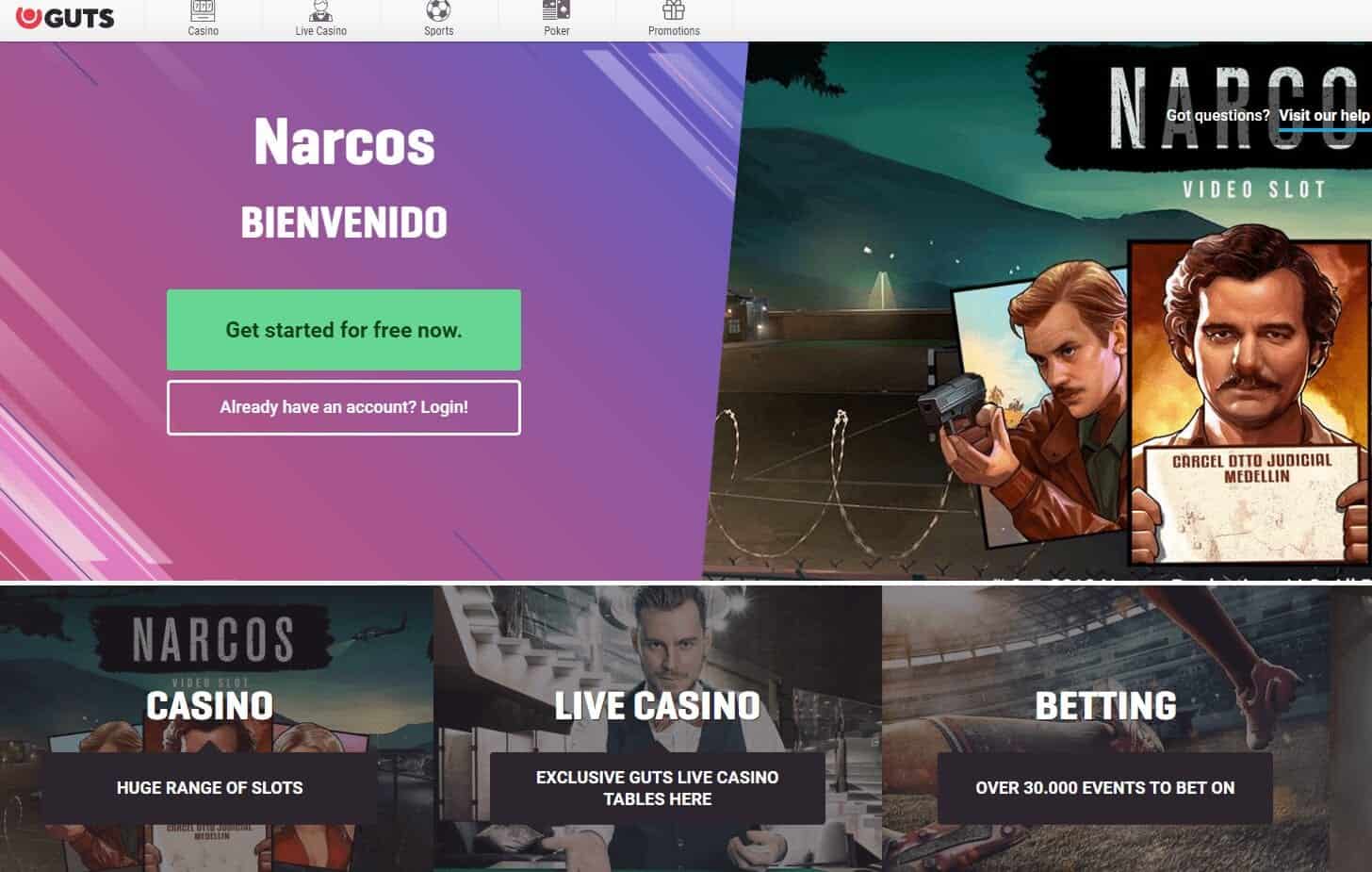 guts home page