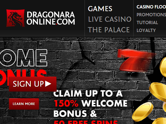 Dragonara Online front page