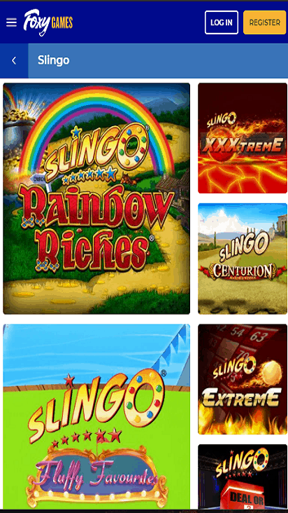 FoxyCasino game mobile