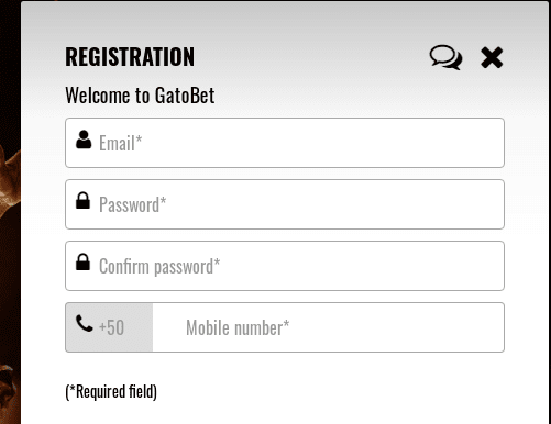 Gato bet SignUp Gato bet SignUp