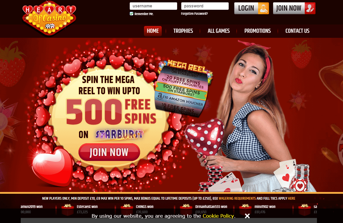 Heart of Casino Home