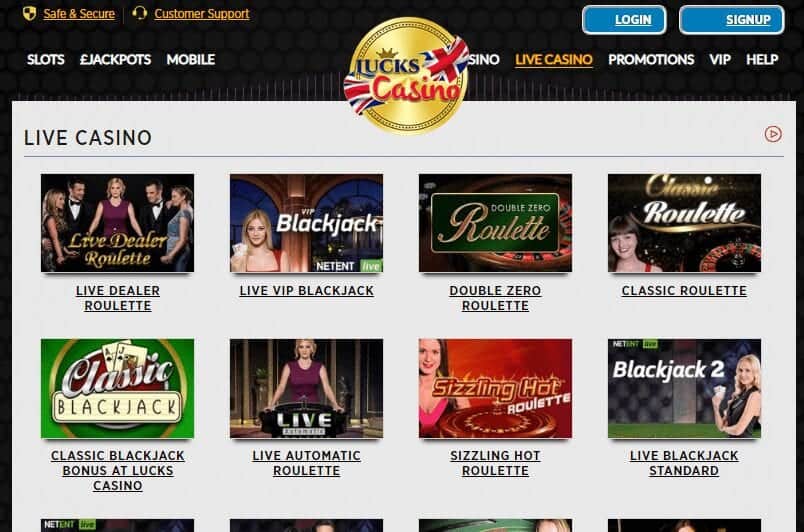 Lucks Casino Game Lucks Casino Game