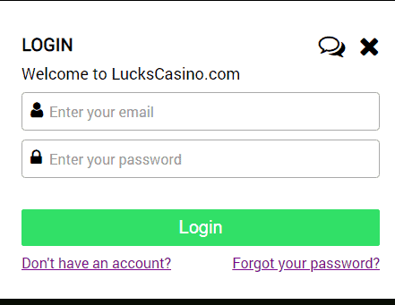 Lucks Casino Login Lucks Casino Login