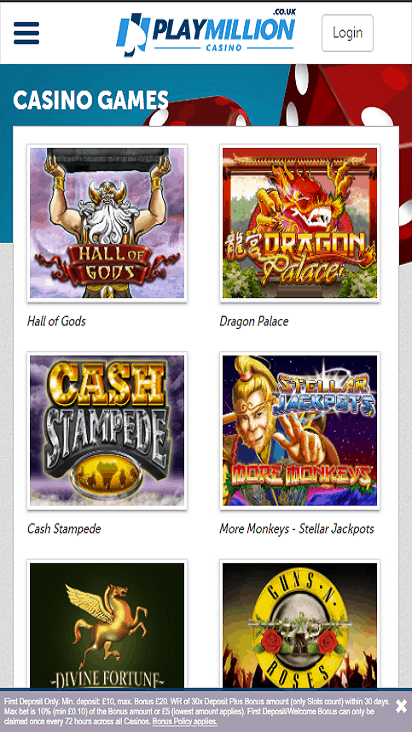 PlayMillion game moible10221