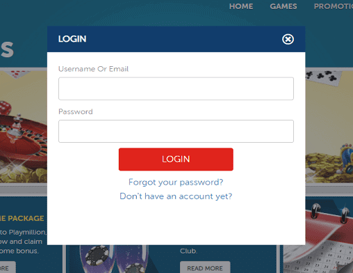 play ojo login page