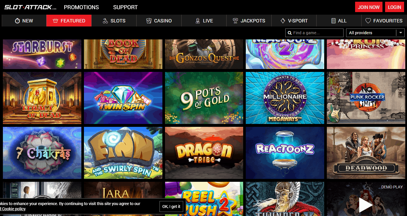 Slot Attack Game Slot Attack Game