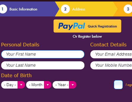 Slots Train Sign Up