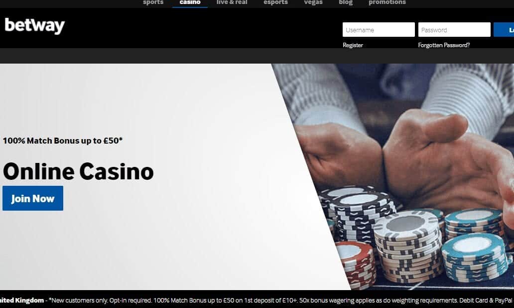 betway casinos home