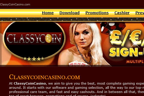 classycoincasino front image