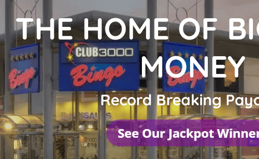 club 3000 bingo front image