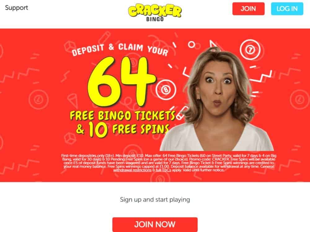 cracker bingo home