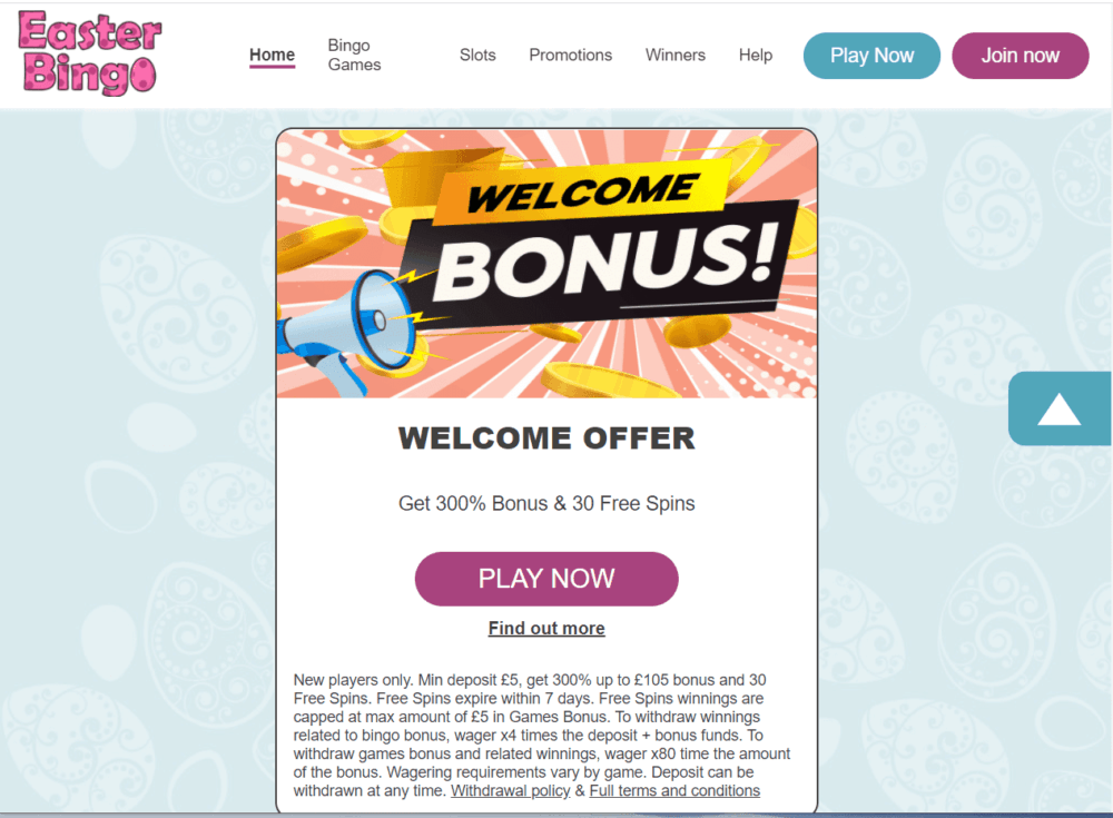 easter bingo promo easter bingo promo