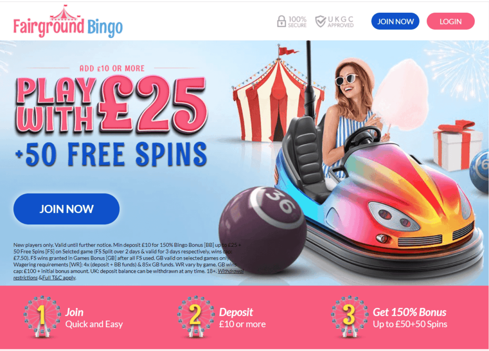fairground bingo home fairground bingo home