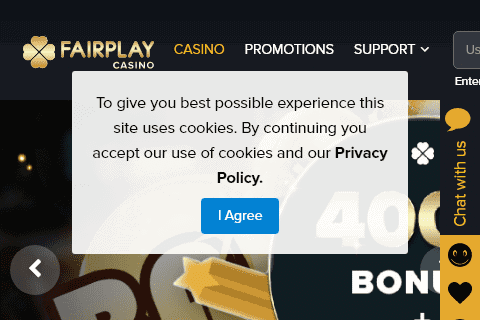 fair play casino front image