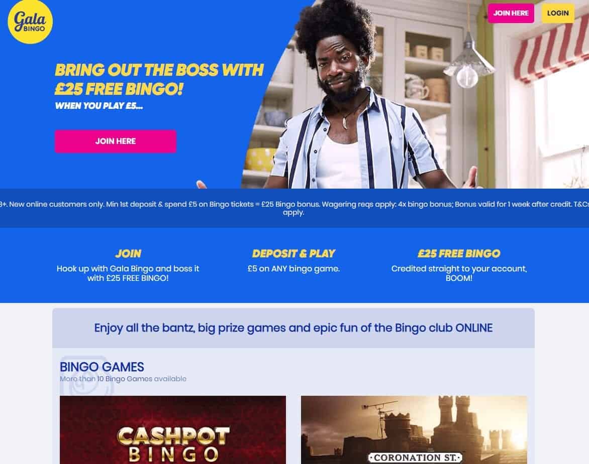 gala bingo home gala bingo home page