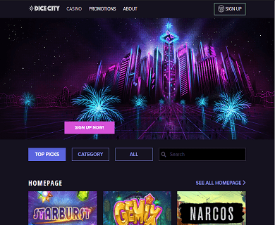 home view 390 320 Slots Rush front iamge