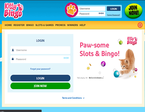 jackpot cafe login page