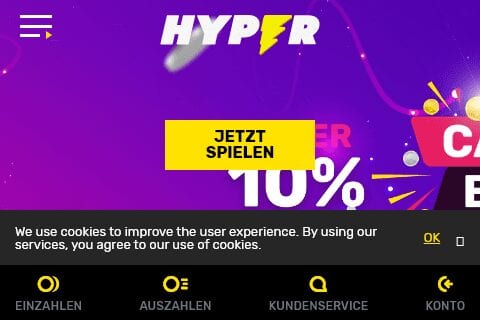 hypercasino front image