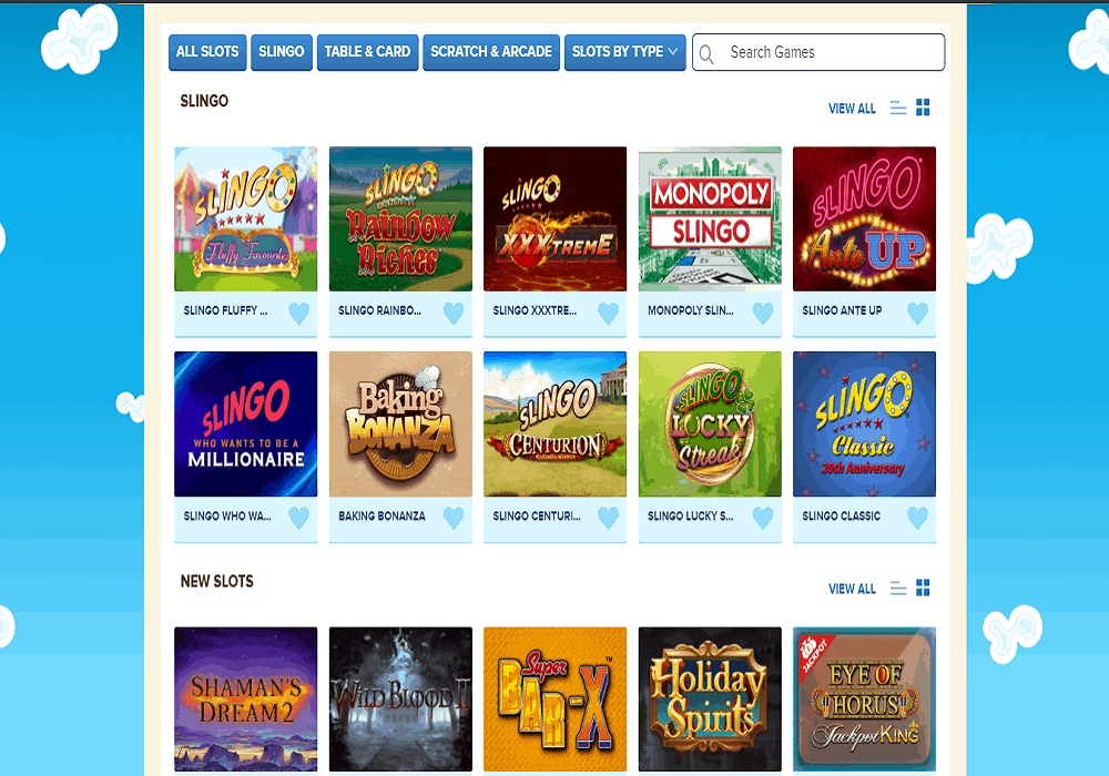 jackpot cafe games page