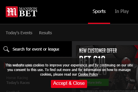 mansionbet front image