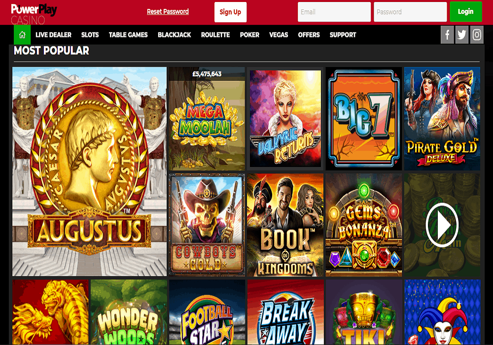 voodoodreams games page