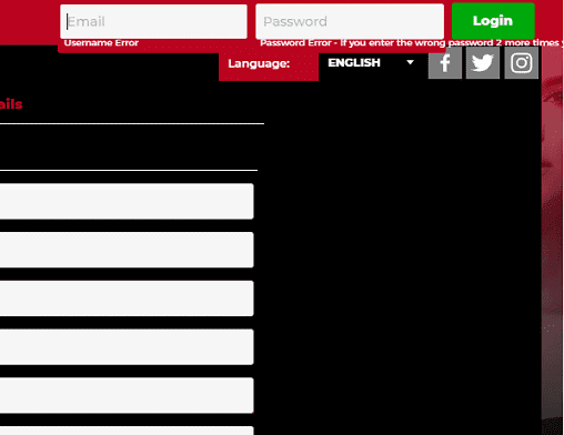 voodoodreams login page