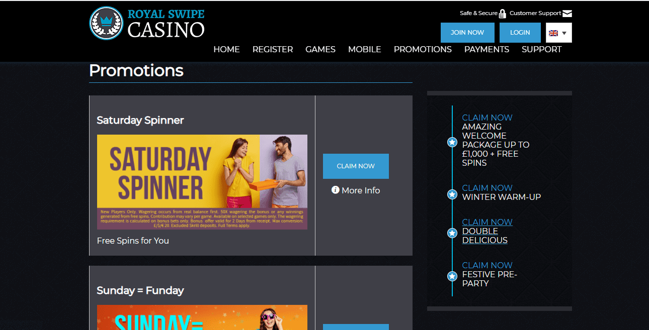 royal swipe casino promotion royal swipe casino promotion