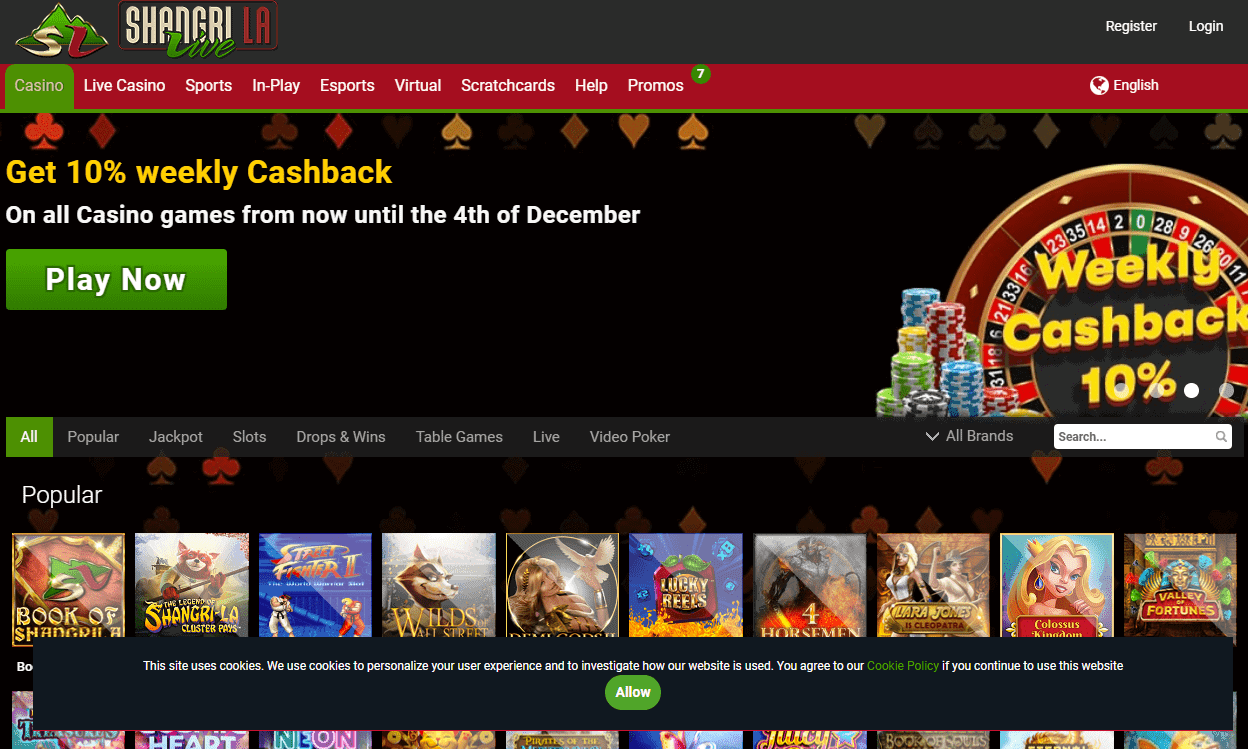 shangri la live Game