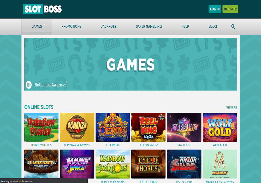 Pink Casino games page
