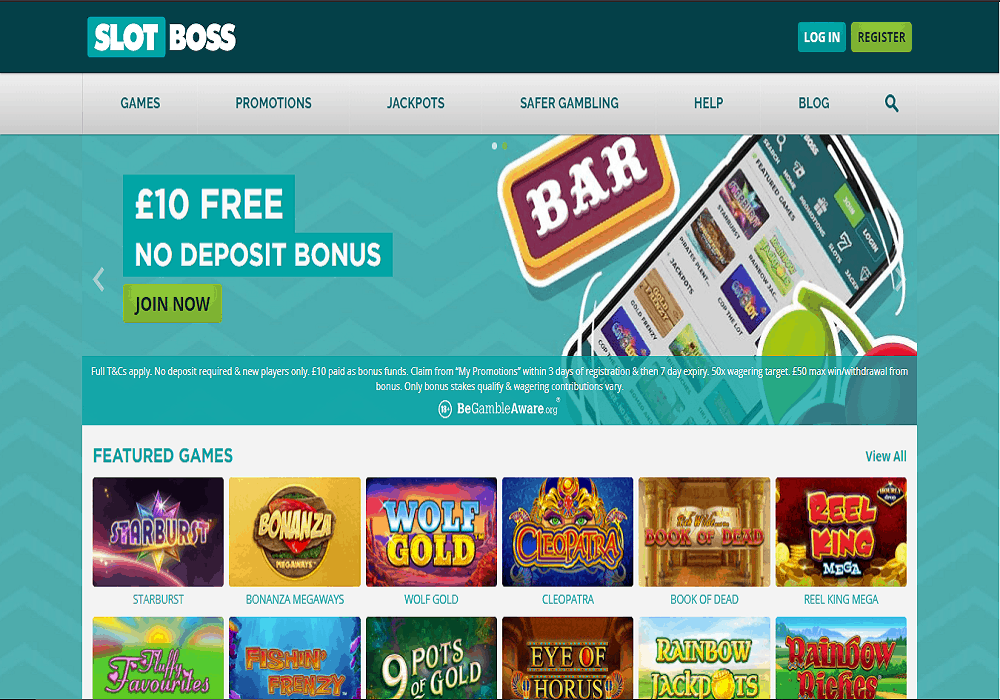 Pink Casino home page