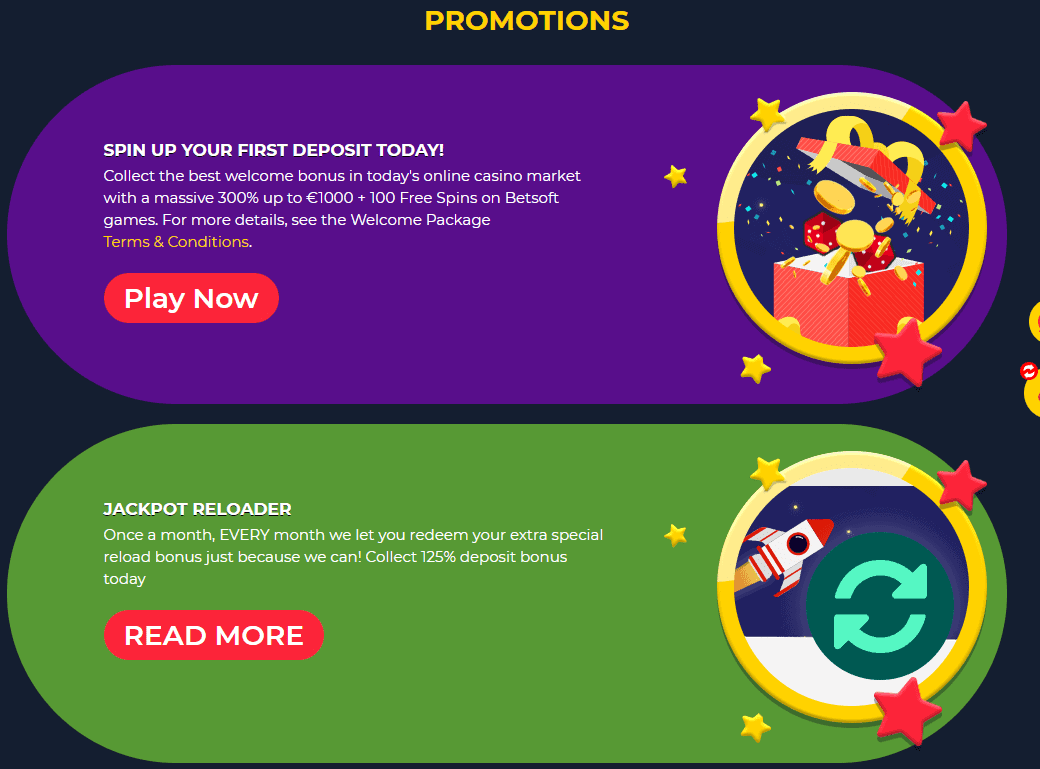spinup promotions