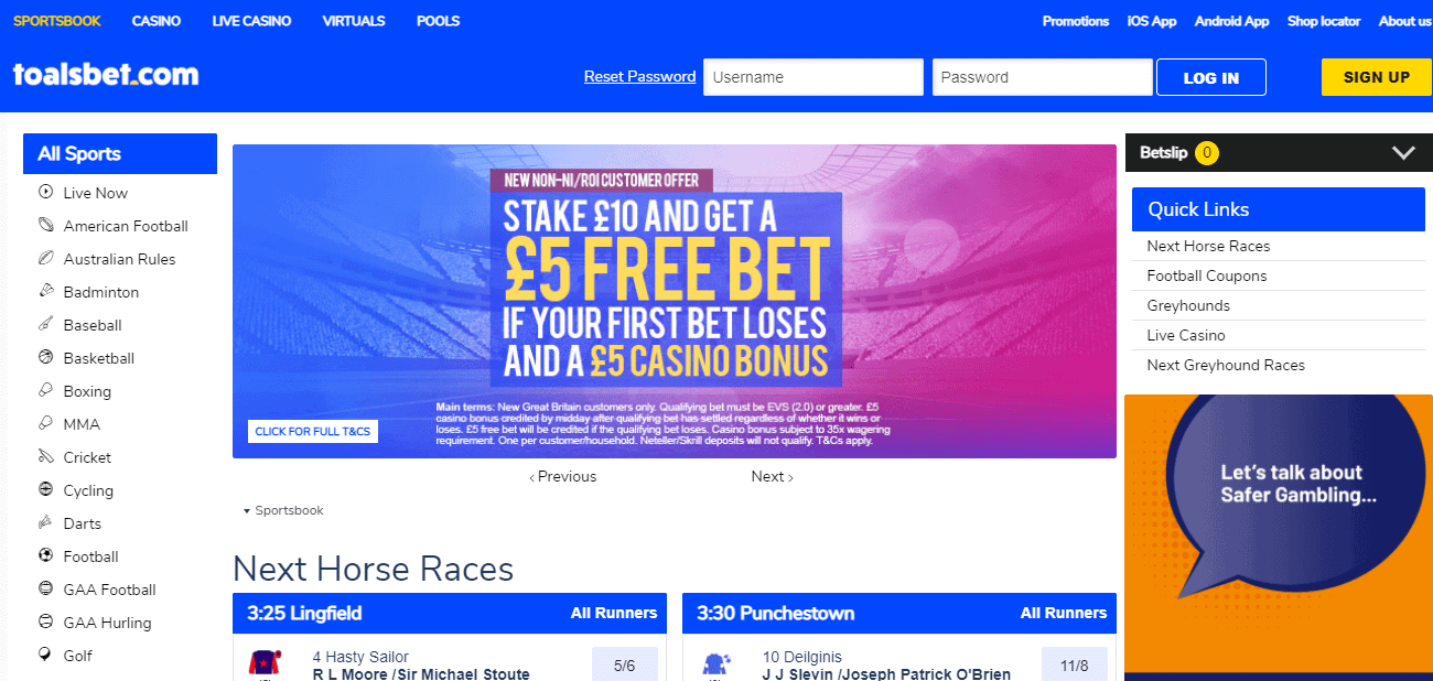 toalsbet home