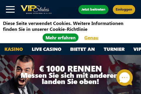vip stakes front image