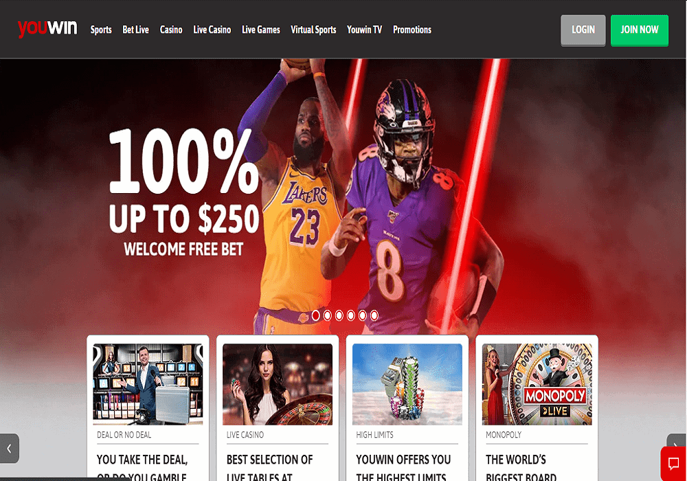 youwin home bet vision home page