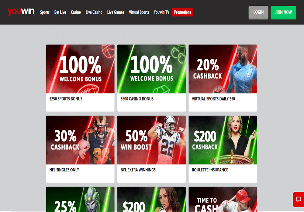 youwin pomo bet vision promotions