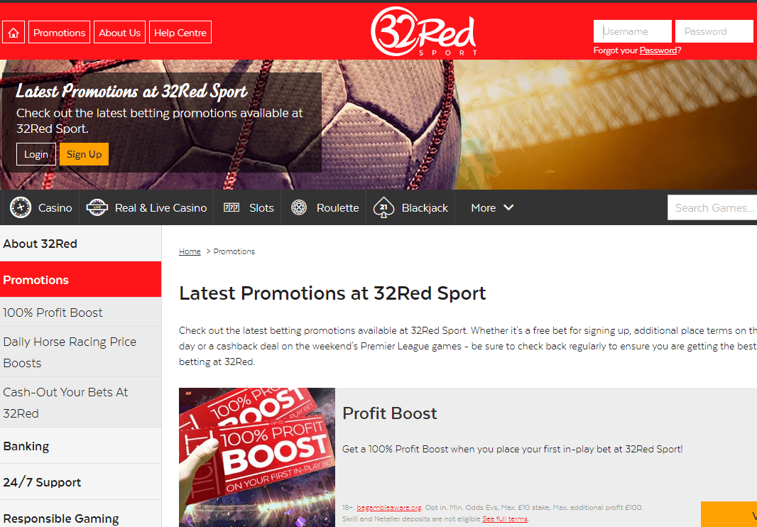 32red sport promotions 32red Sport promotions