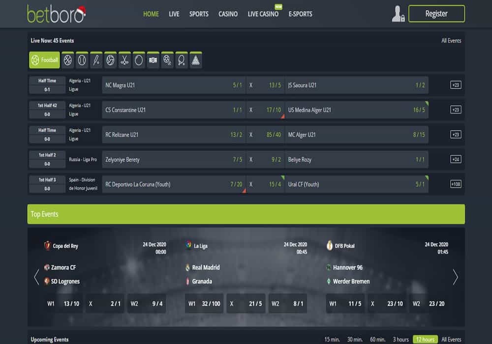 Bet Boro promo betclic promotions