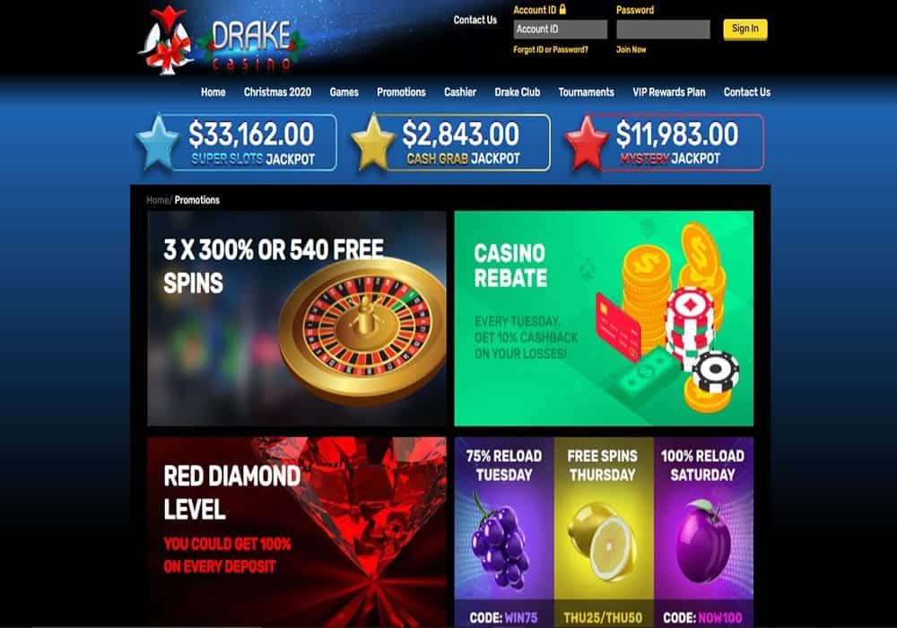 Drake Casino promo Buzz Bingo promotions page