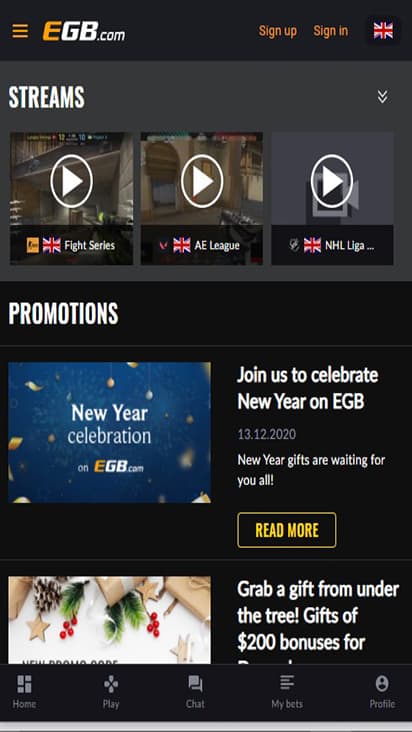 E G B promo mobile E G B promo mobile