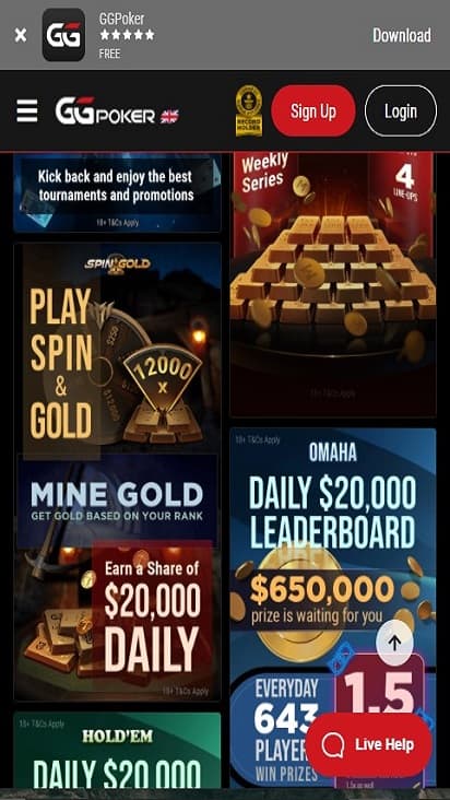 GG Poker game mobile GG Poker game mobile