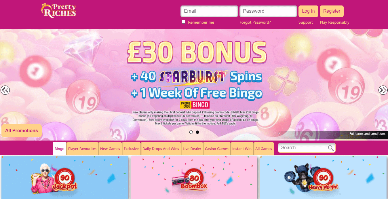 Kerching home page