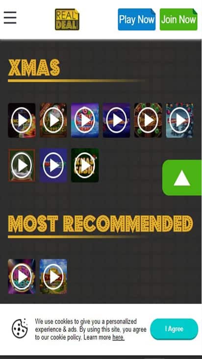 Real Deal Bingo game mobile