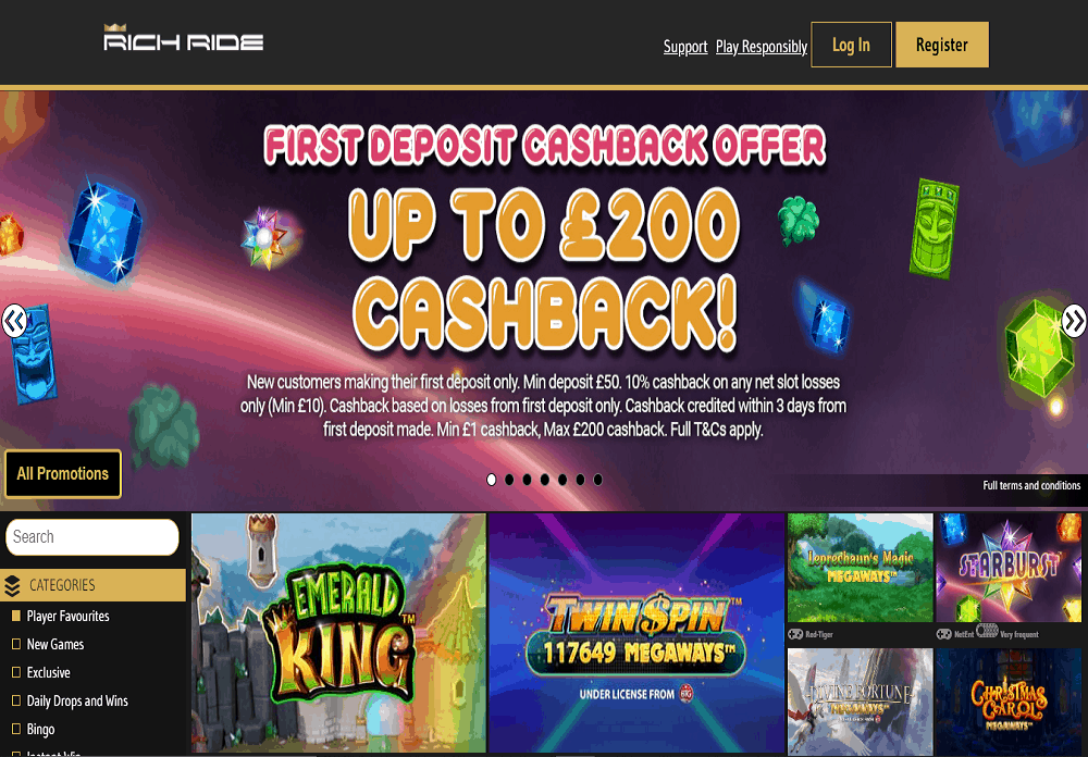 Kerching home page