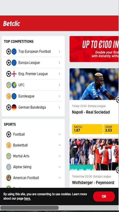 bet clic home mobile