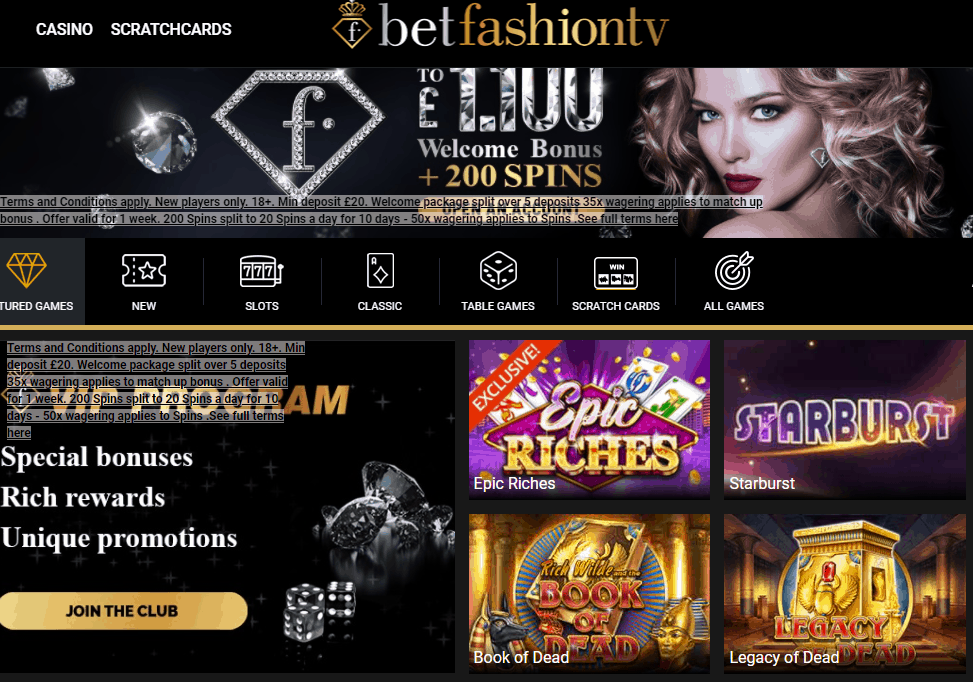 bet fashion tv games