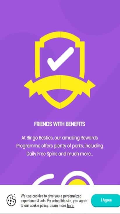 bingo besties promo mobile